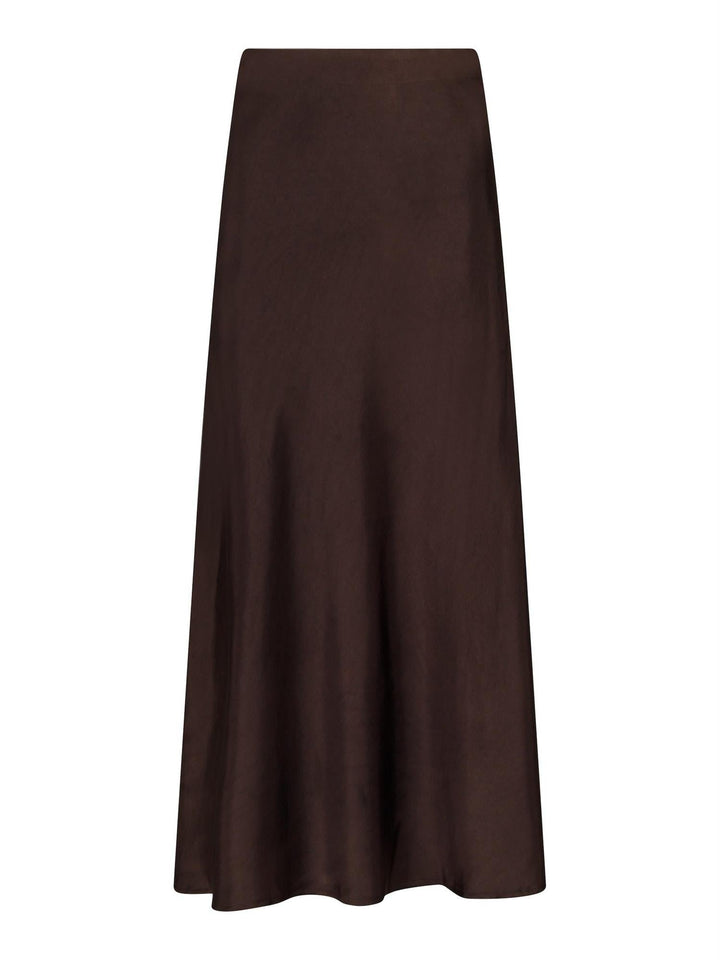 Bovary Skirt Dark Brown | Skjørt | Smuk - Dameklær på nett