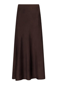 Bovary Skirt Dark Brown