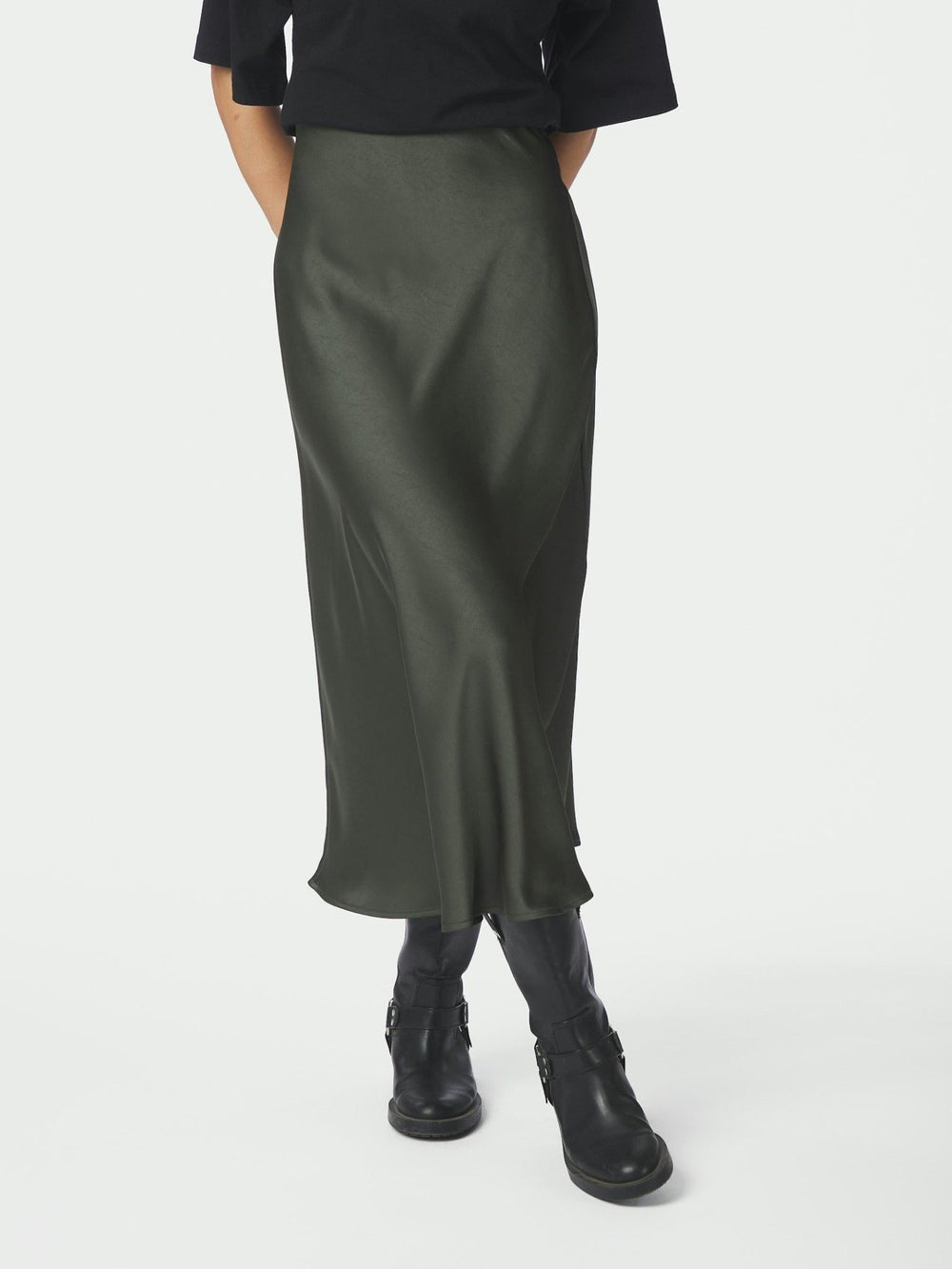 Bovary Skirt Deep Green | Skjørt | Smuk