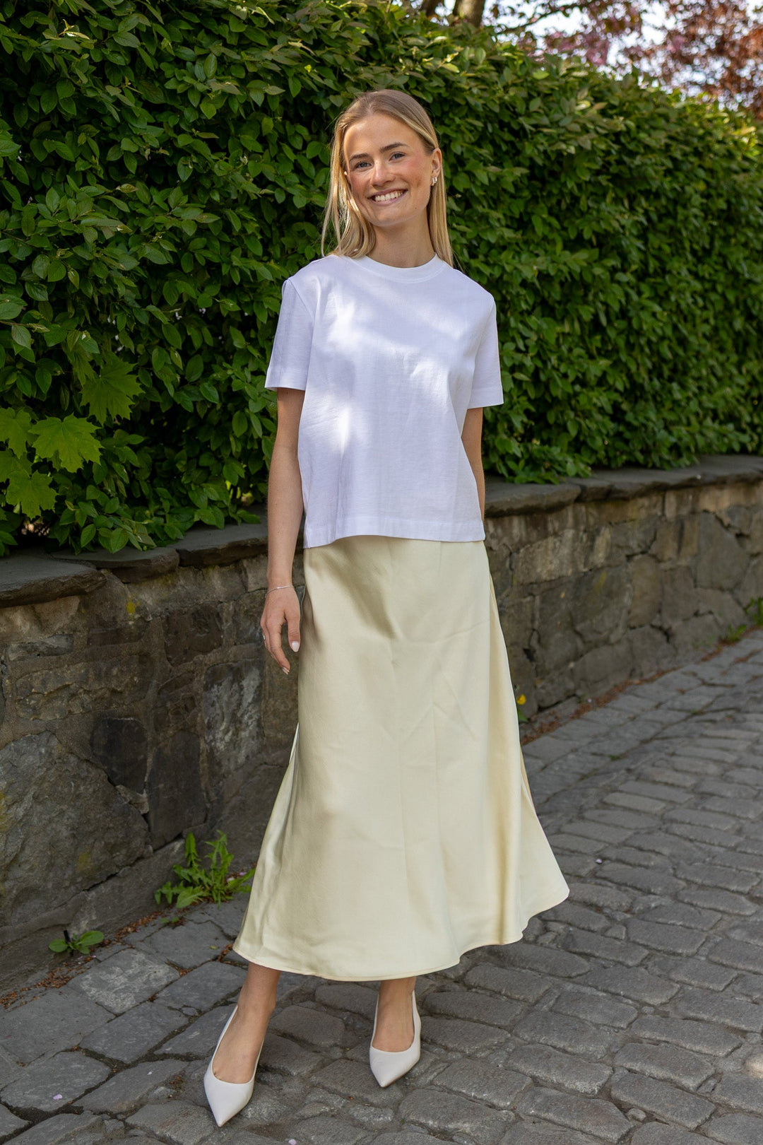 Bovary Skirt Light Yellow | Skjørt | Smuk