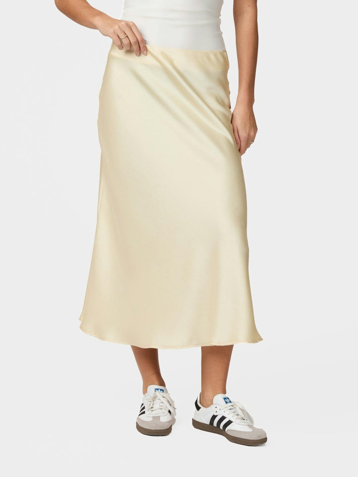 Bovary Skirt Light Yellow | Skjørt | Smuk