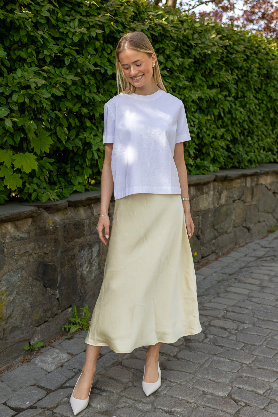 Bovary Skirt Light Yellow | Skjørt | Smuk