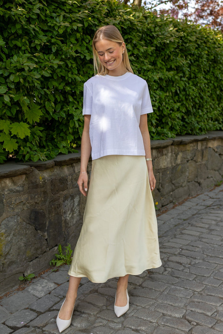 Bovary Skirt Light Yellow | Skjørt | Smuk