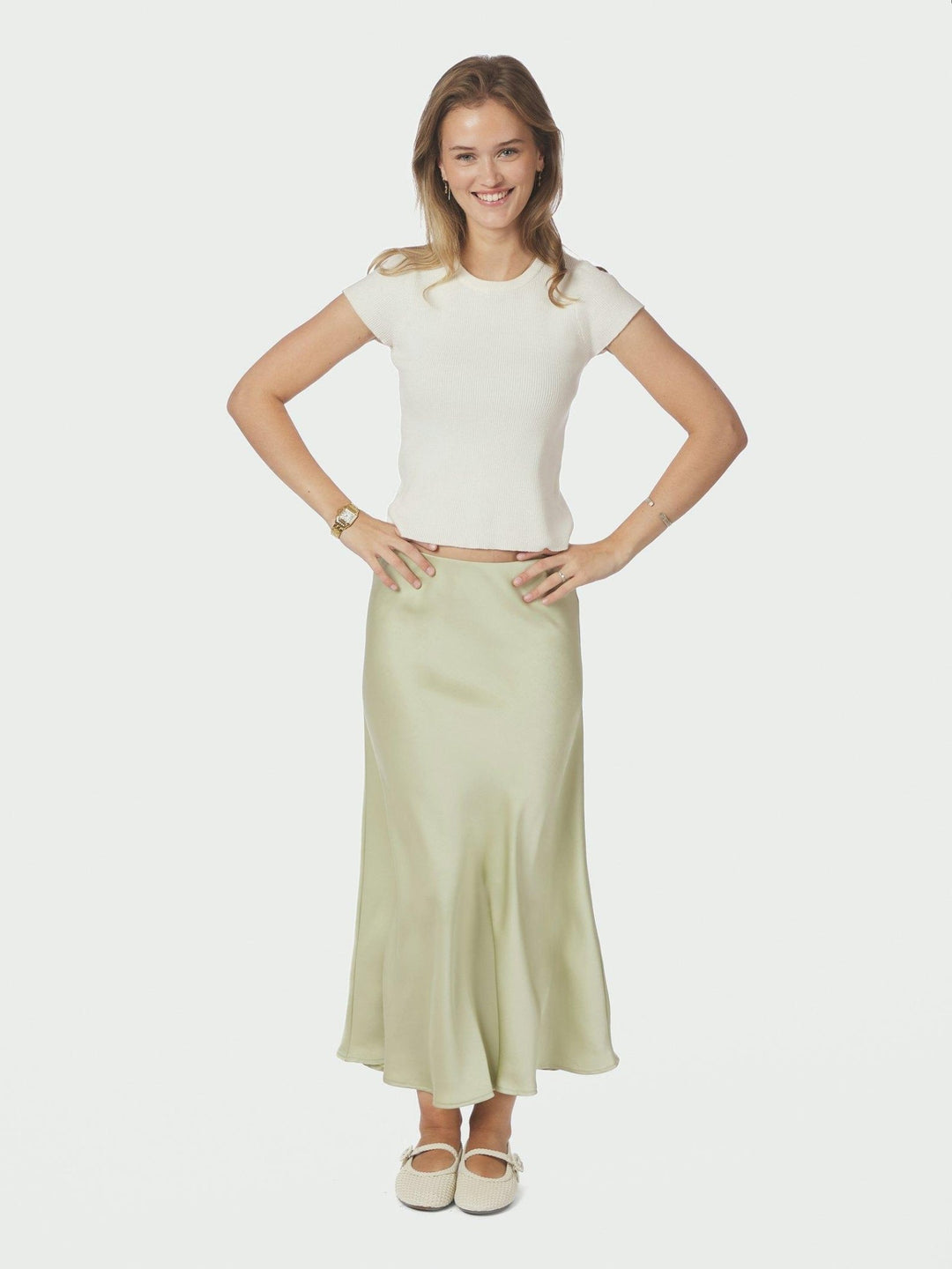 Bovary Skirt Mint Green | Skjørt | Smuk