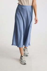 Bovary Skirt Smoke Blue
