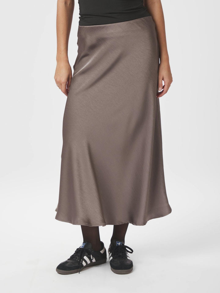 Bovary Skirt Warm Grey | Skjørt | Smuk - Dameklær på nett