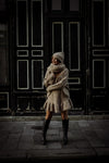 Boxy XL Scarf Beige Melange