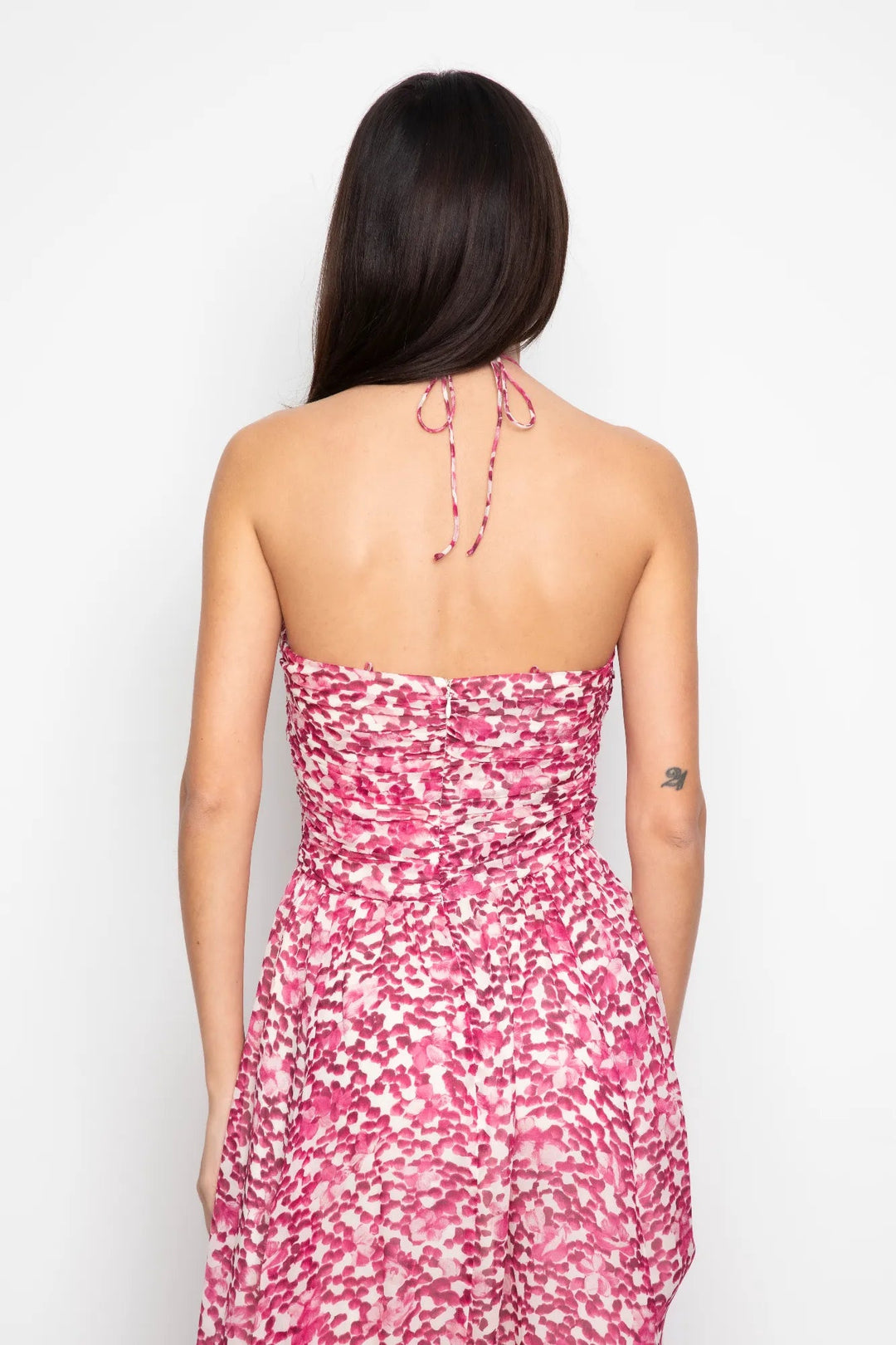 Bree Dress Berry Viola Print | Kjoler | Smuk