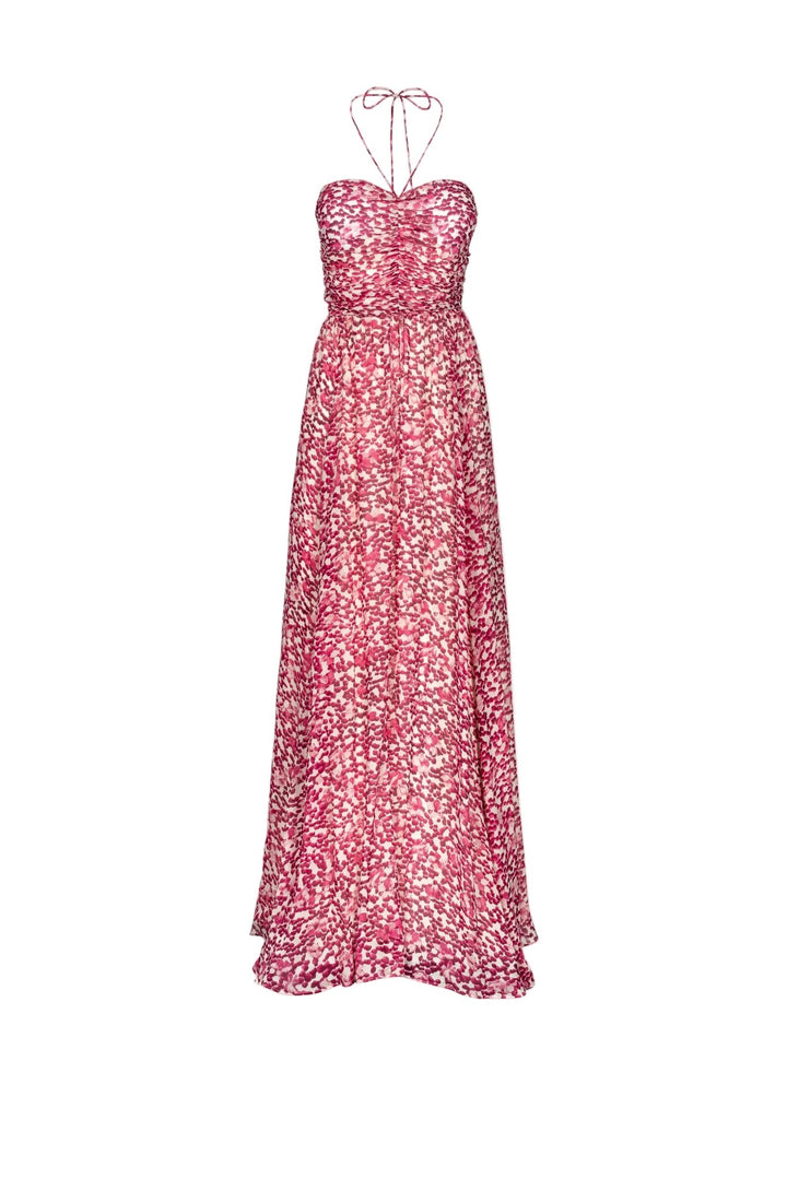 Bree Dress Berry Viola Print | Kjoler | Smuk