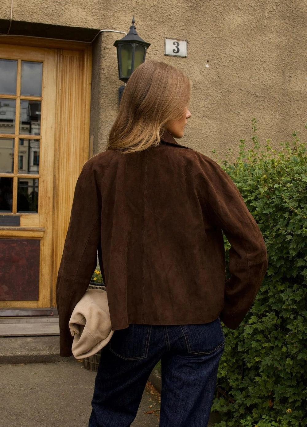 Bridget Suede Jacket Coffee | Yttertøy | Smuk