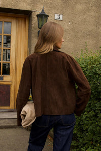 Bridget Suede Jacket Coffee