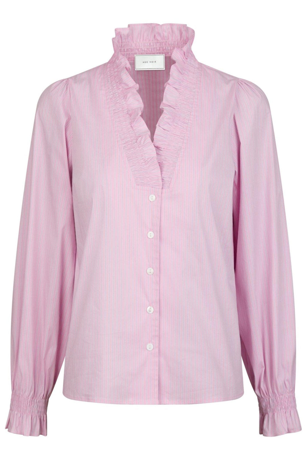 Brielle Stripe Shirt Light Pink | Skjorter og bluser | Smuk - Dameklær på nett