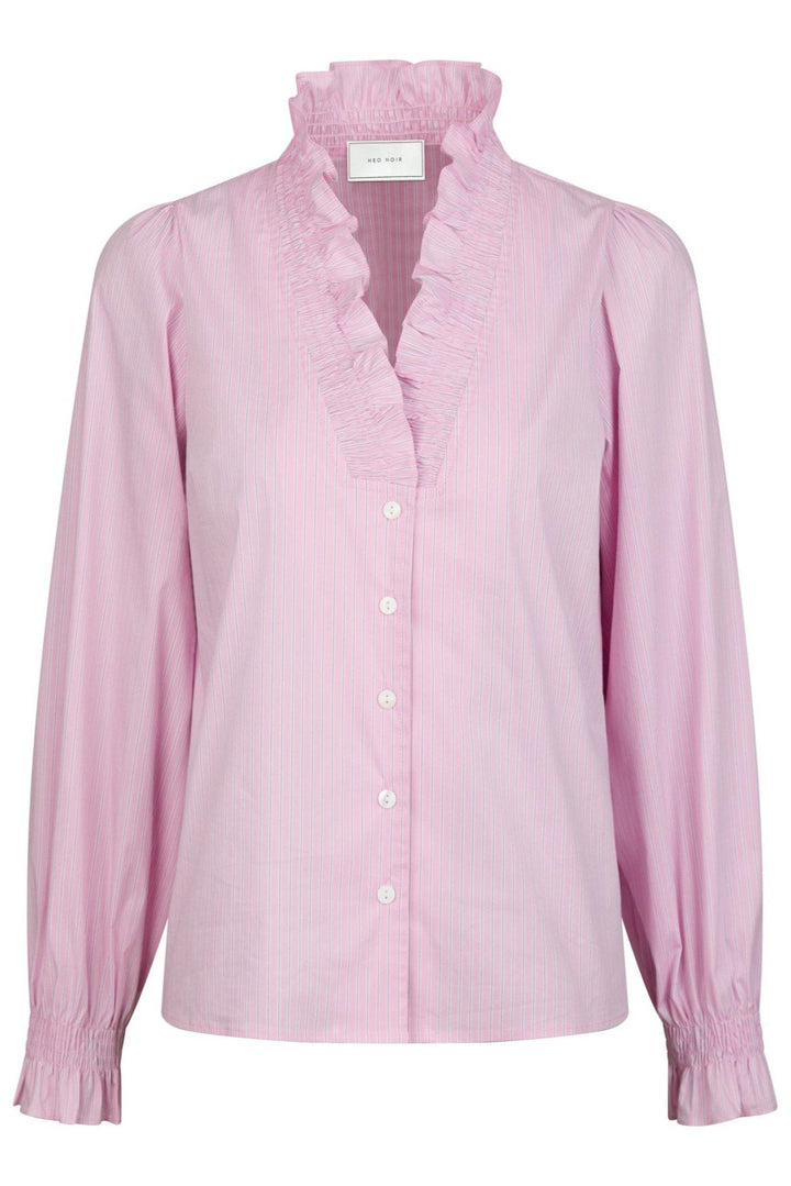 Brielle Stripe Shirt Light Pink | Skjorter og bluser | Smuk - Dameklær på nett