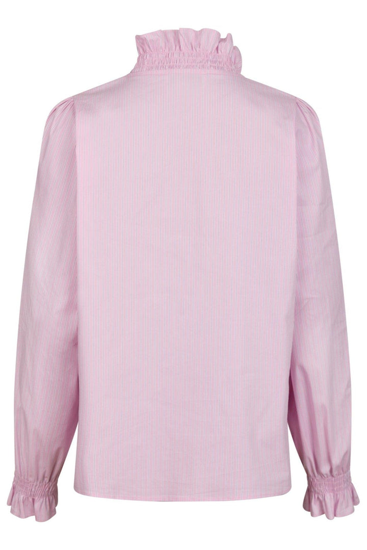 Brielle Stripe Shirt Light Pink | Skjorter og bluser | Smuk - Dameklær på nett