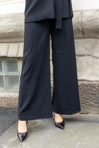 Brieziw Slit Pants Black