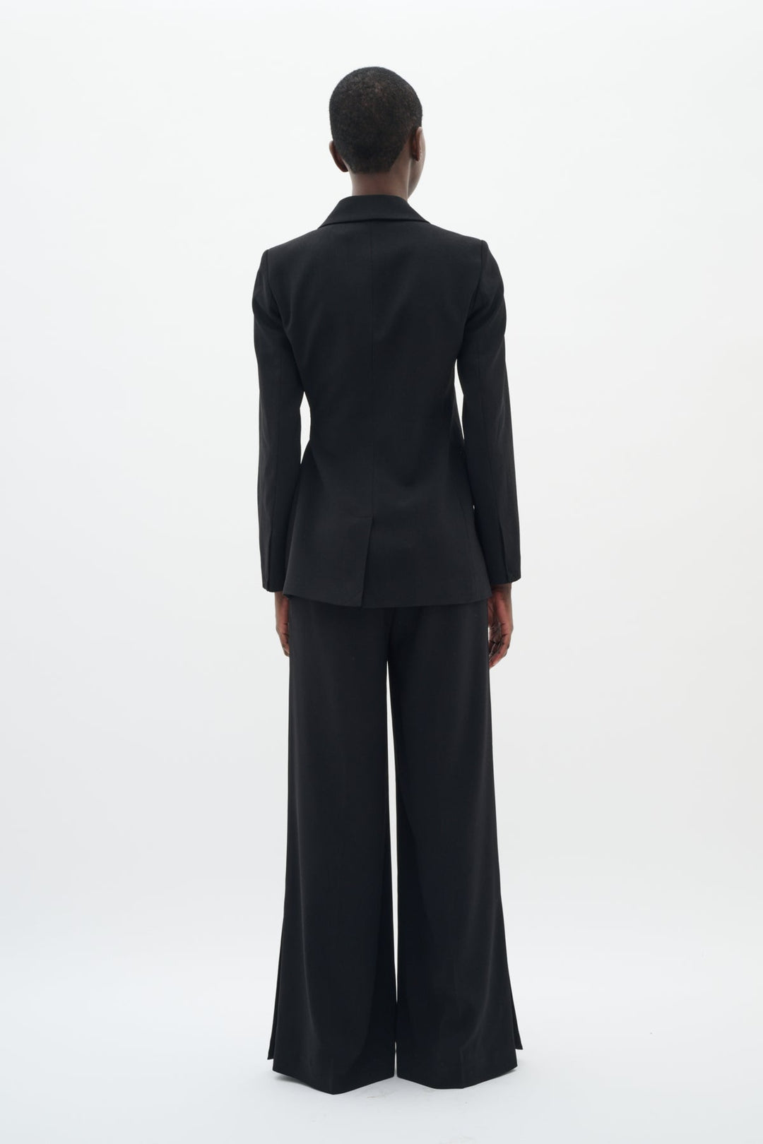 Brieziw Slit Pants Black | Bukser | Smuk - Dameklær på nett