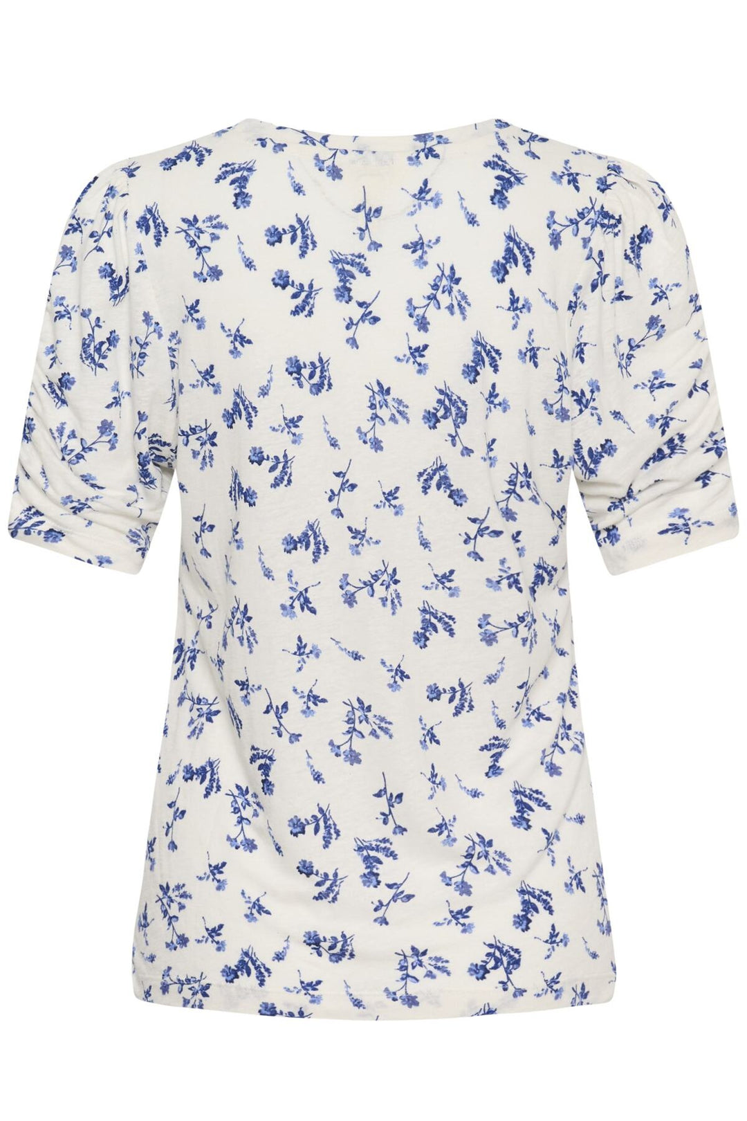 Brizette T-Shirt Blue Bouquet Print | Topper | Smuk