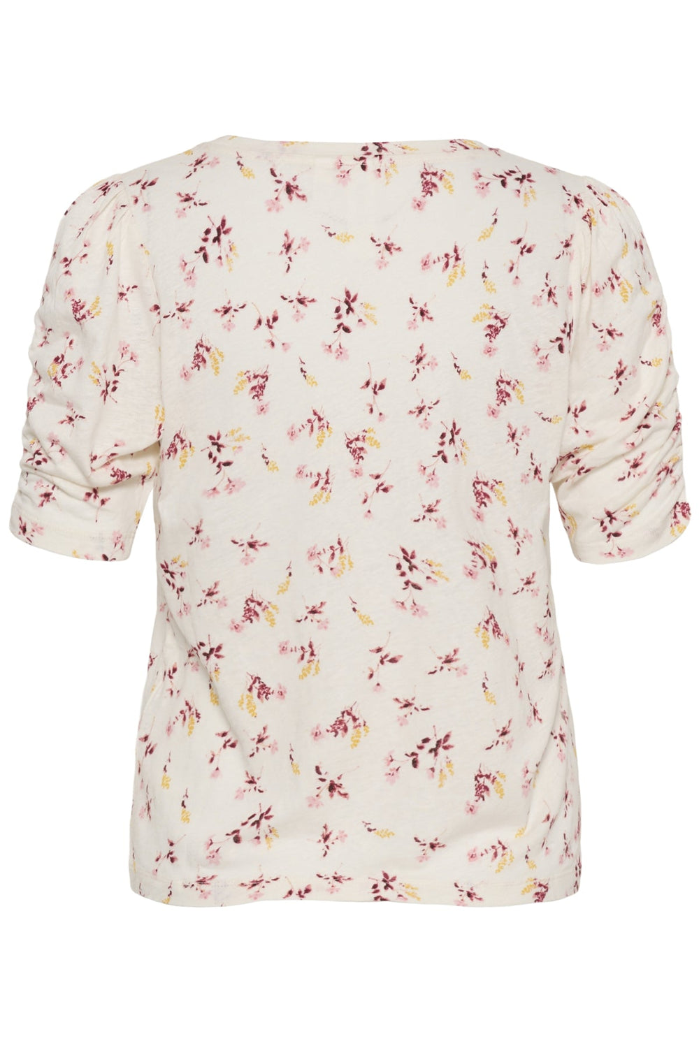 Brizette T-Shirt Peach Blossom Bouquet Print | Topper | Smuk