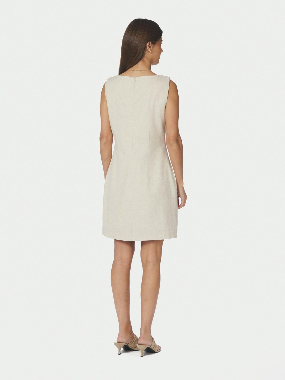Bruna Ramie Dress Natural | Kjoler | Smuk