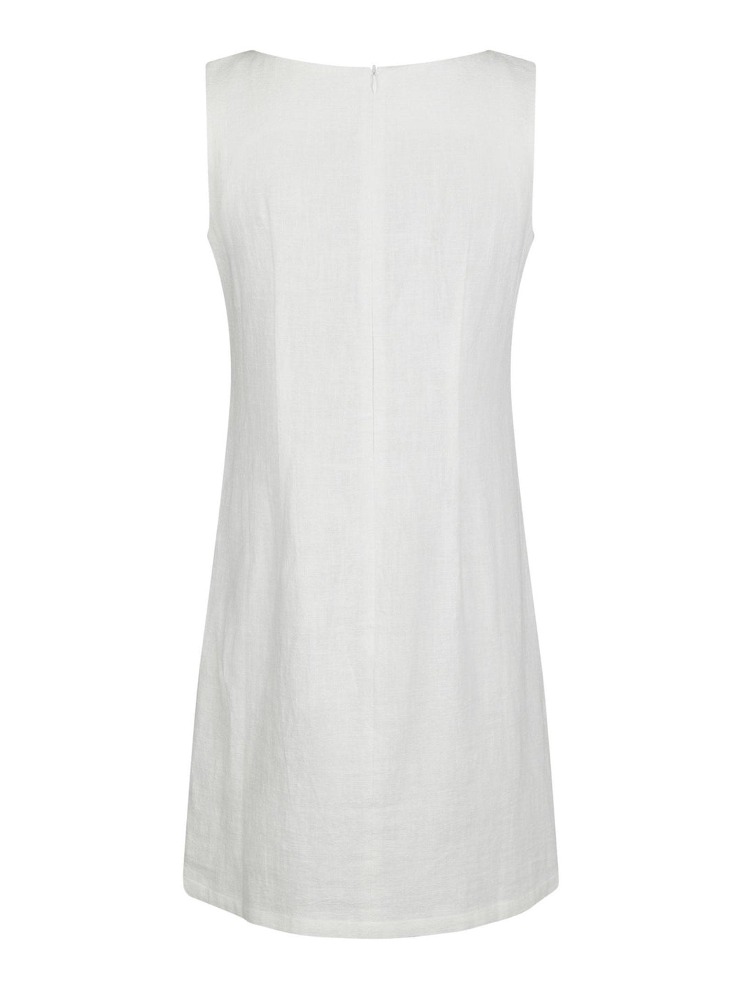 Bruna Ramie Dress Off White | Kjoler | Smuk - Dameklær på nett