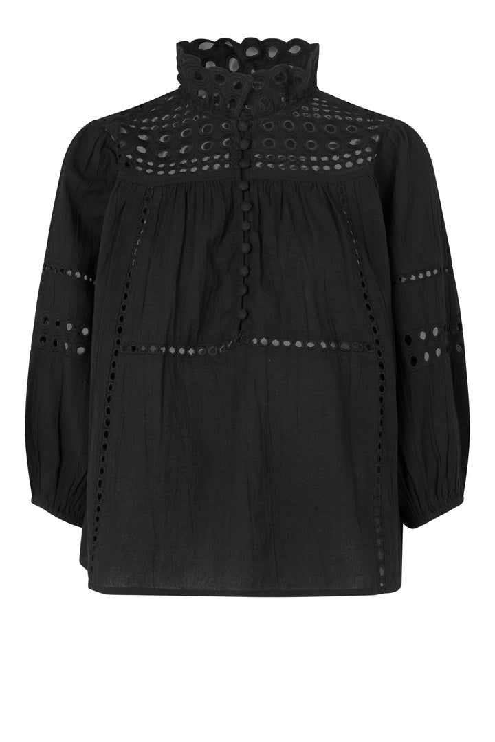 Brunie Blouse Black | Skjorter og bluser | Smuk - Dameklær på nett