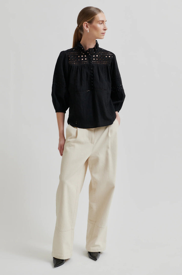 Brunie Blouse Black | Skjorter og bluser | Smuk - Dameklær på nett