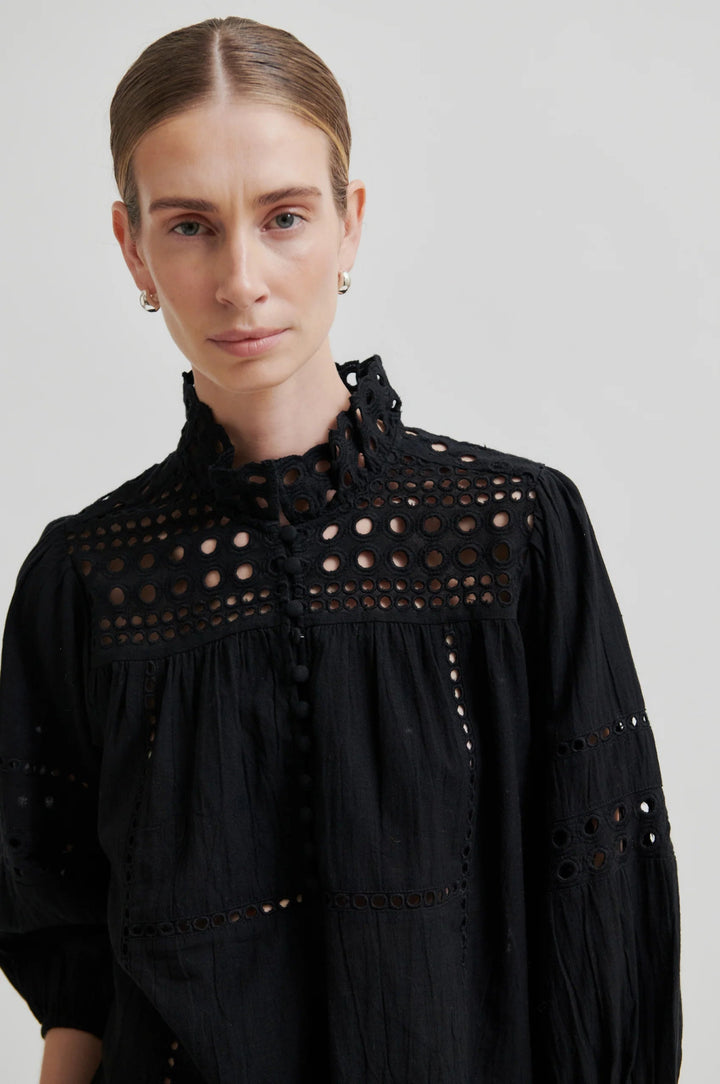 Brunie Blouse Black | Skjorter og bluser | Smuk - Dameklær på nett
