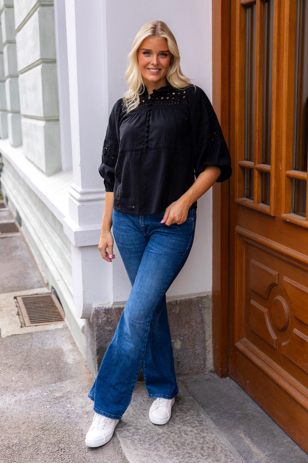 Brunie Blouse Black | Skjorter og bluser | Smuk - Dameklær på nett