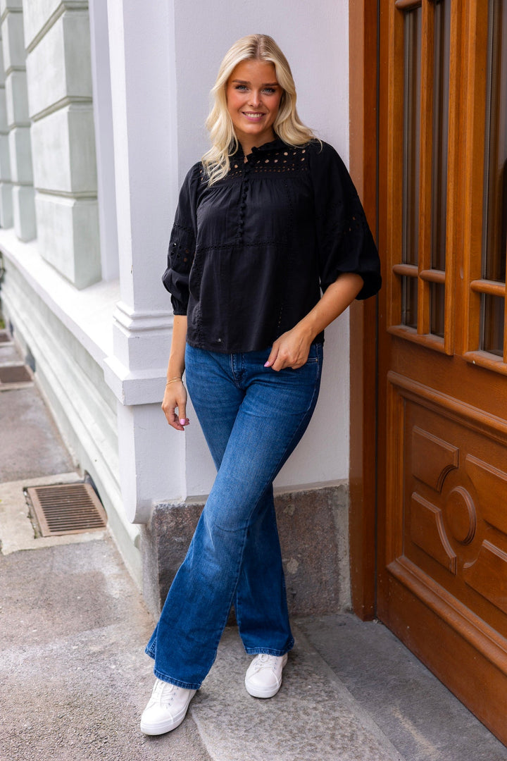 Brunie Blouse Black | Skjorter og bluser | Smuk - Dameklær på nett