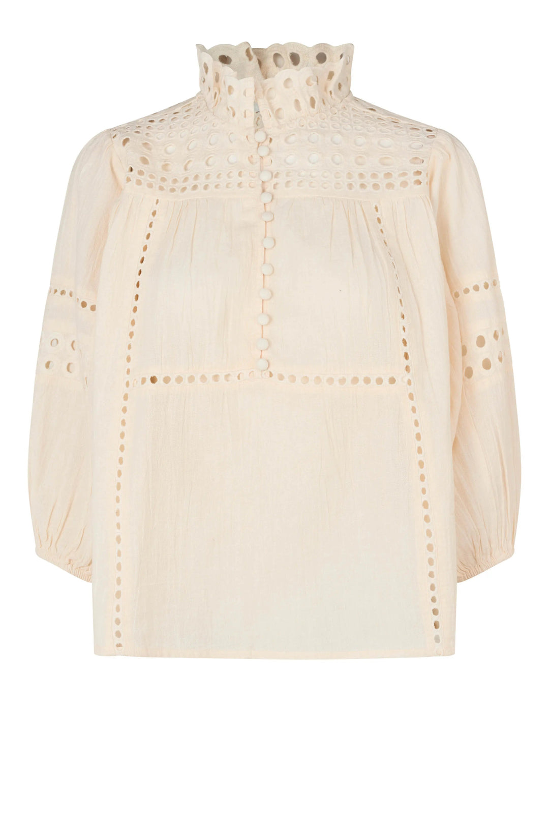 Brunie Blouse Ecru | Skjorter og bluser | Smuk - Dameklær på nett