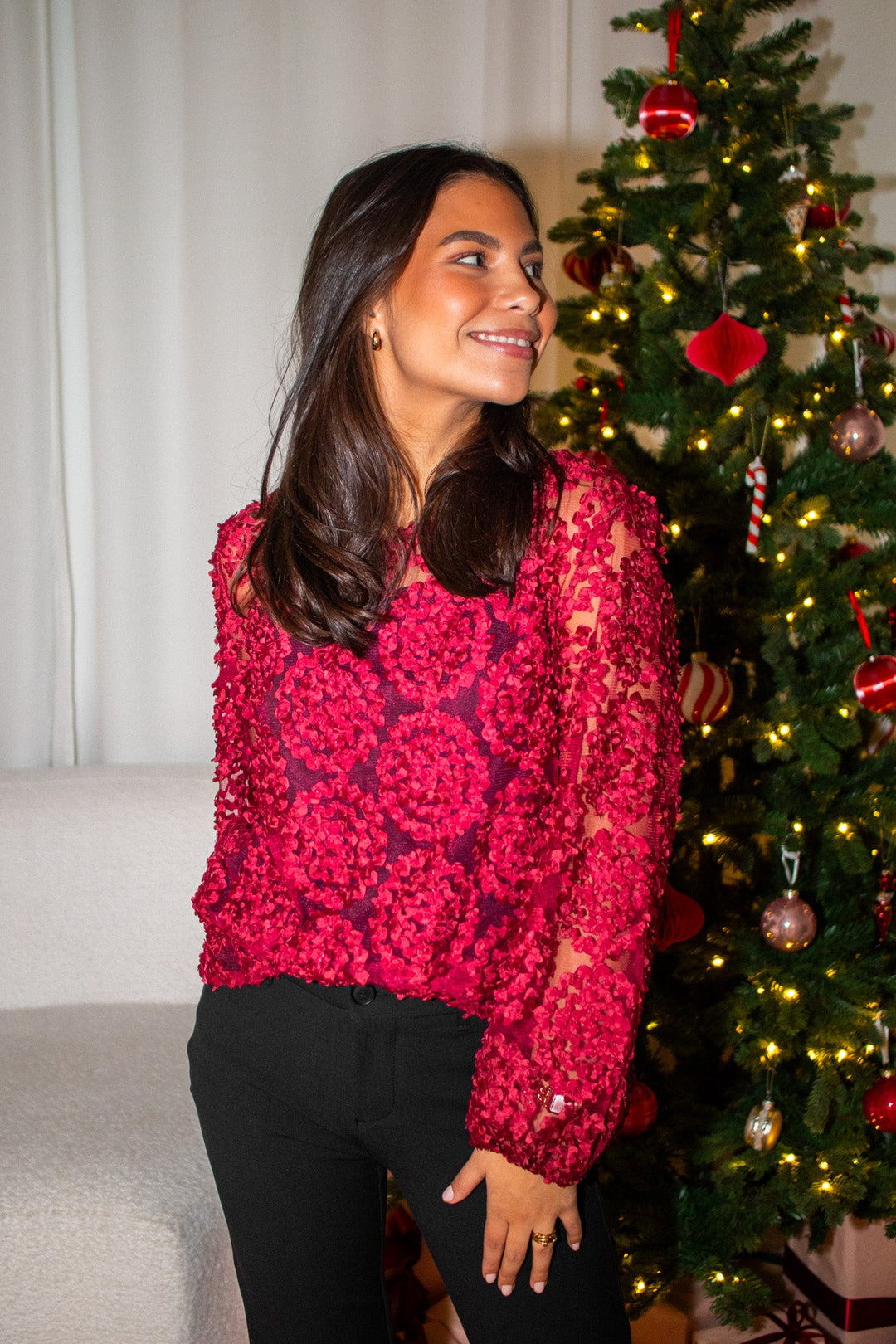 Brutt Top Bordeaux | Topper | Smuk