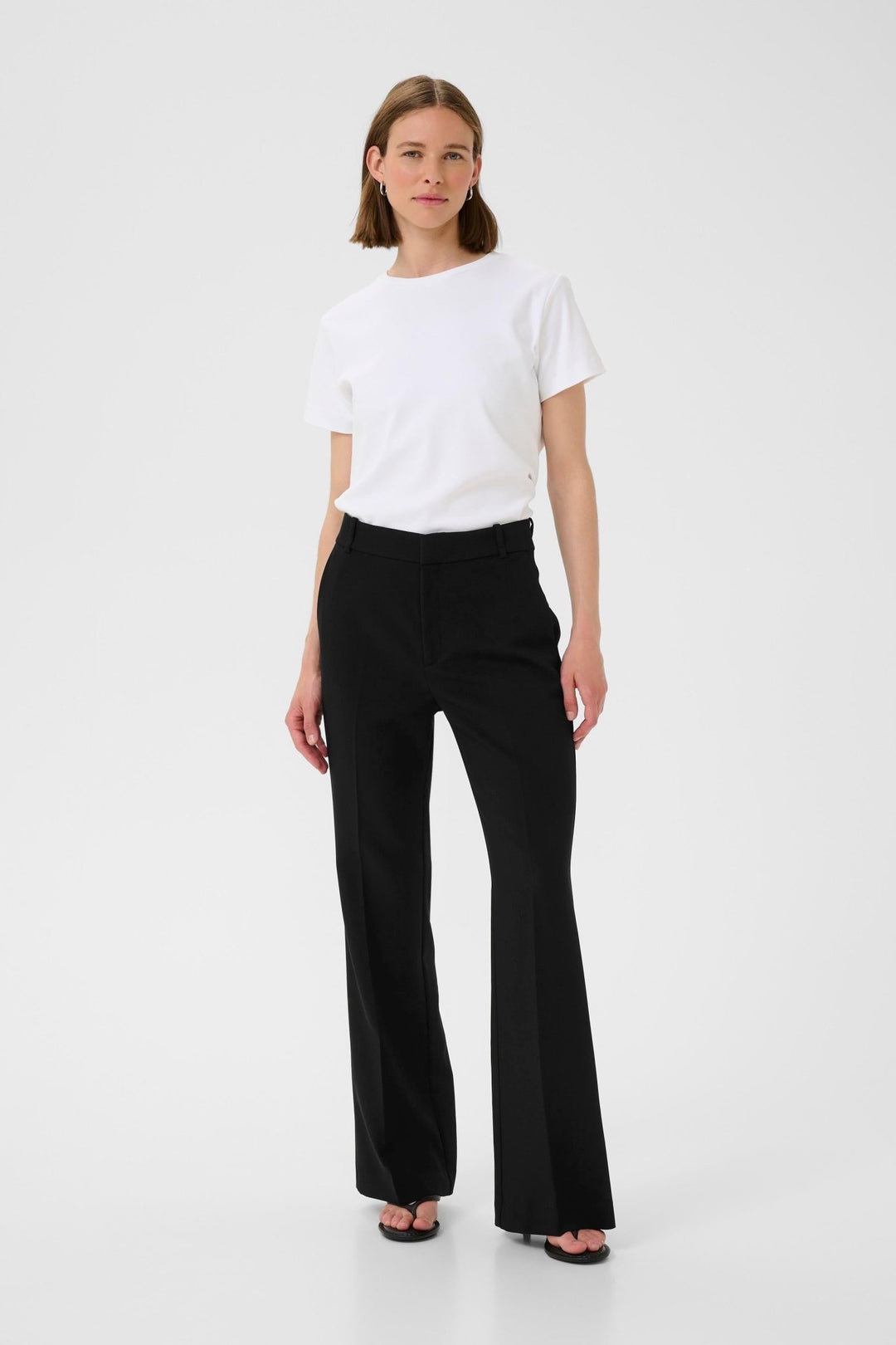 Bryelleiw Bootcut Pant Black | Bukser | Smuk - Dameklær på nett