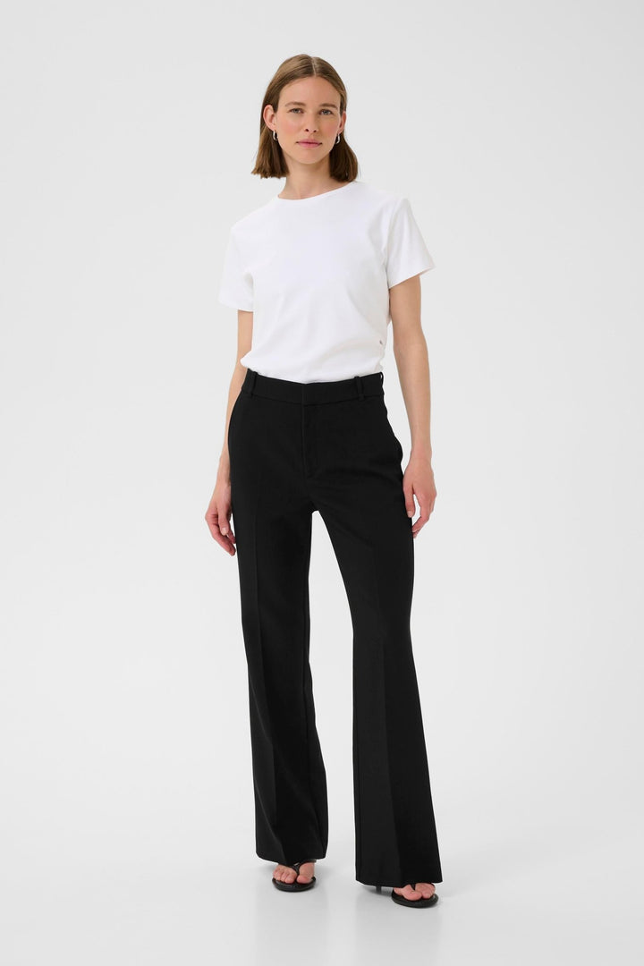 Bryelleiw Bootcut Pant Black | Bukser | Smuk - Dameklær på nett
