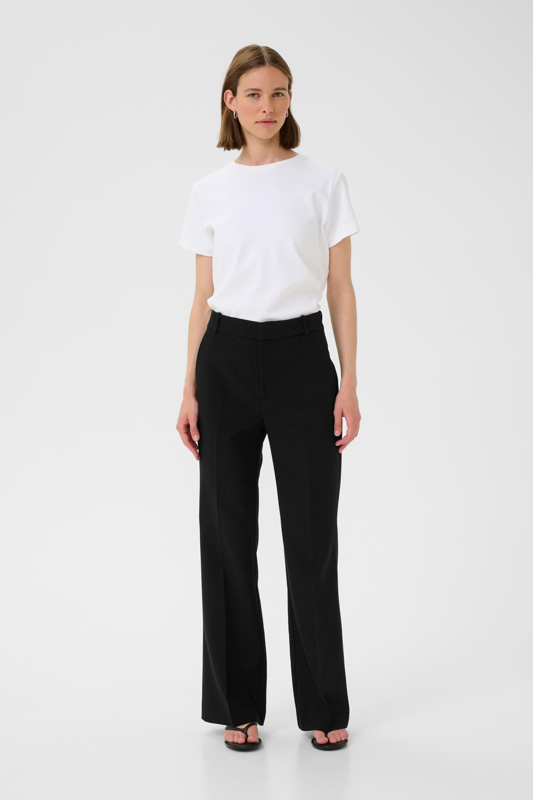 Bryelleiw Bootcut Pant Black | Bukser | Smuk - Dameklær på nett