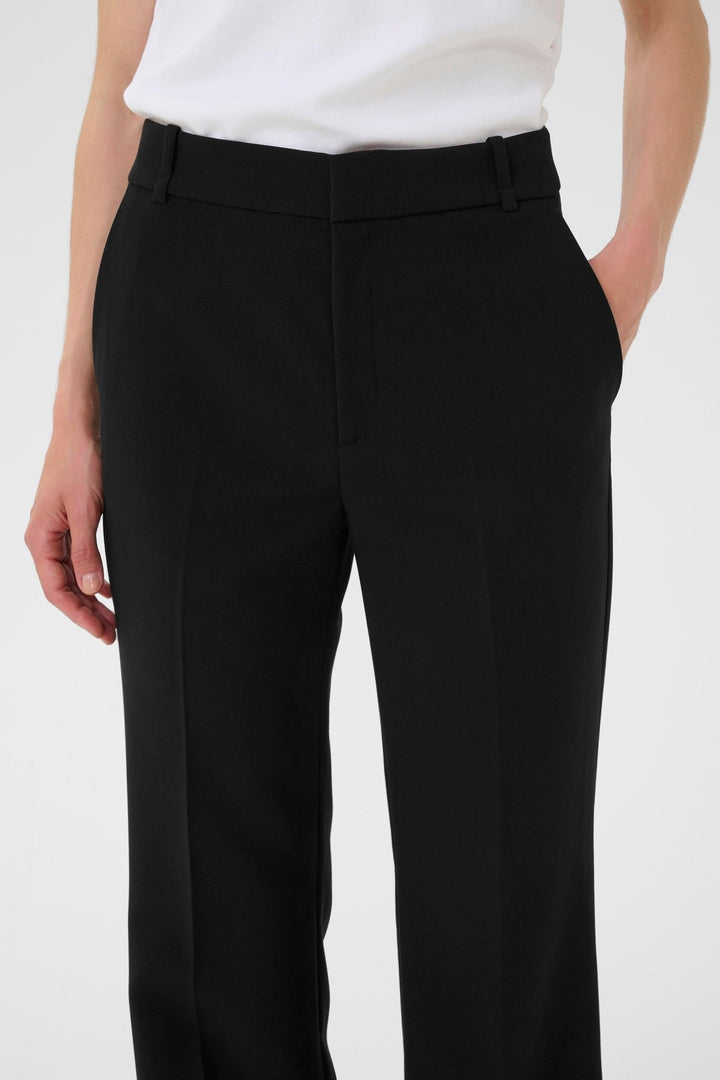 Bryelleiw Bootcut Pant Black | Bukser | Smuk - Dameklær på nett
