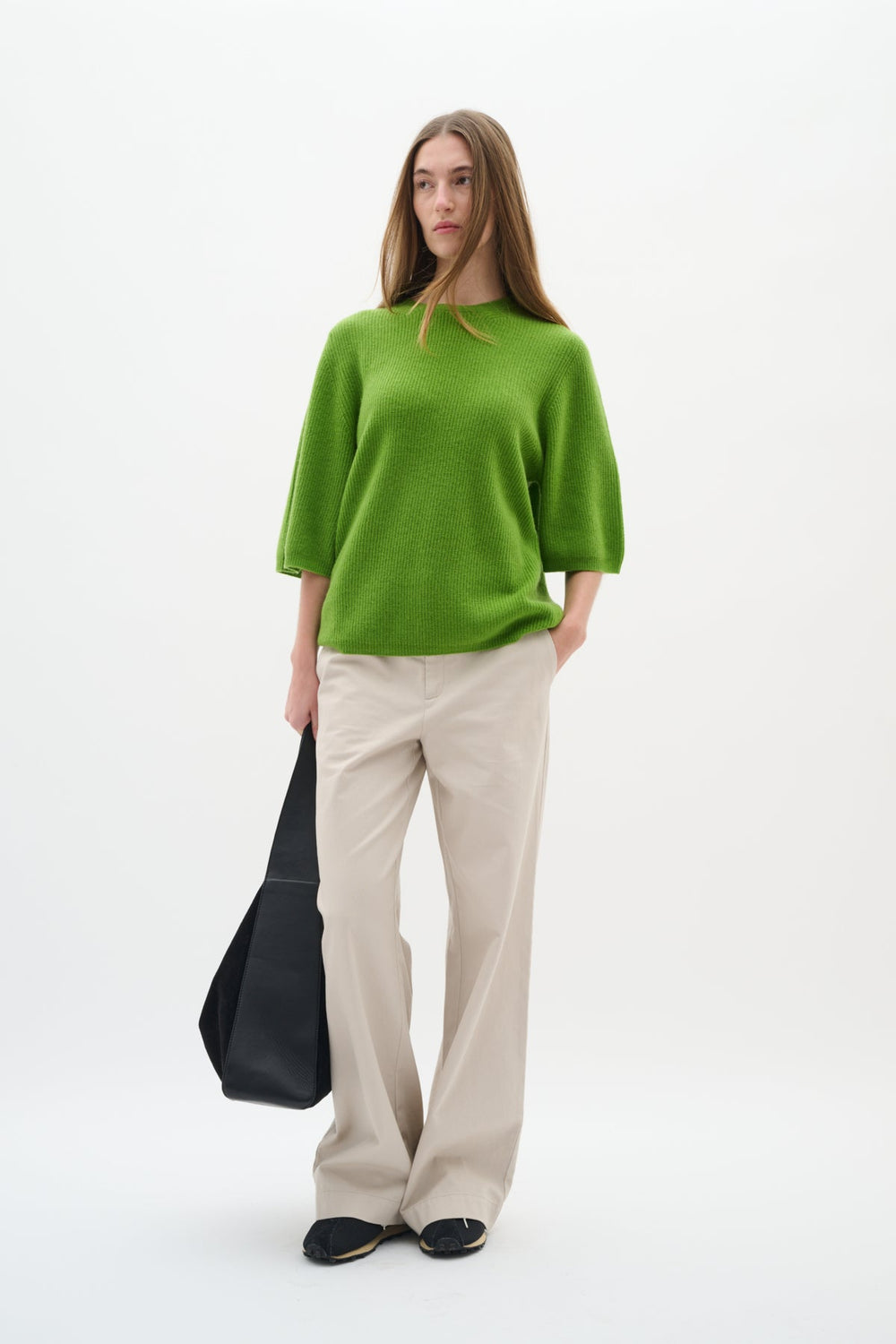 Bryelleiw Bootcut Pant Haze | Bukser | Smuk - Dameklær på nett
