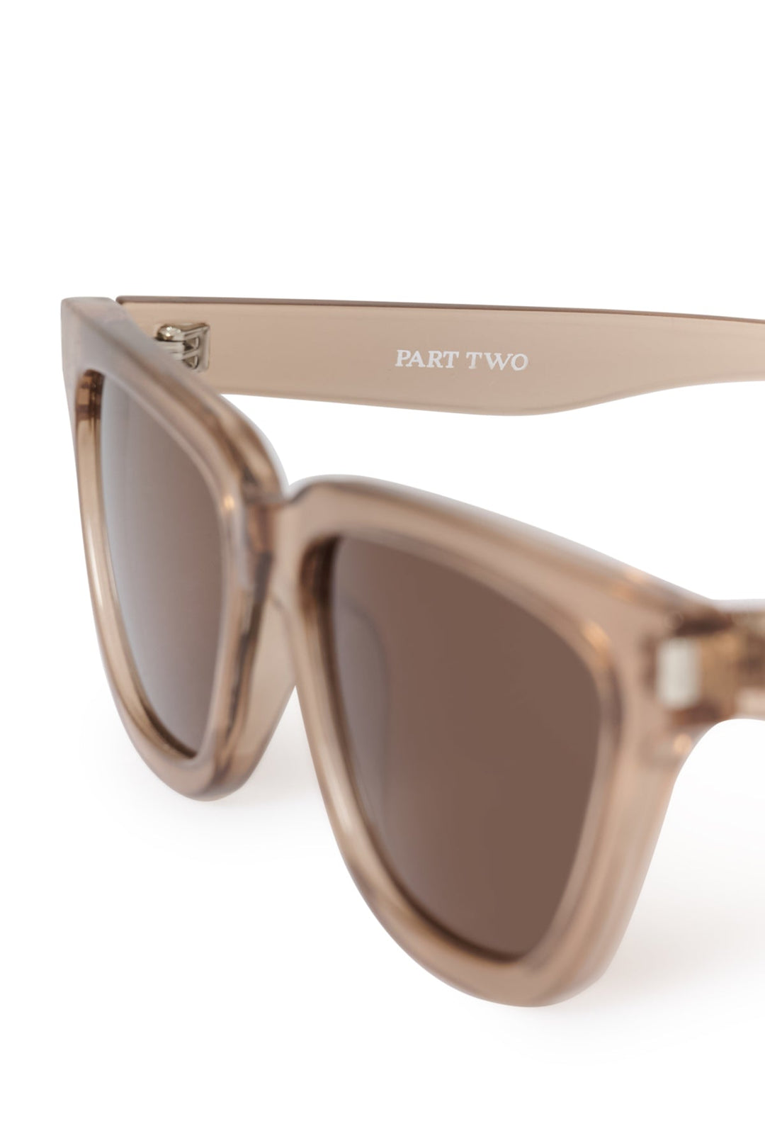 Bulenga Sunglasses Light Brown Transparent | Accessories | Smuk