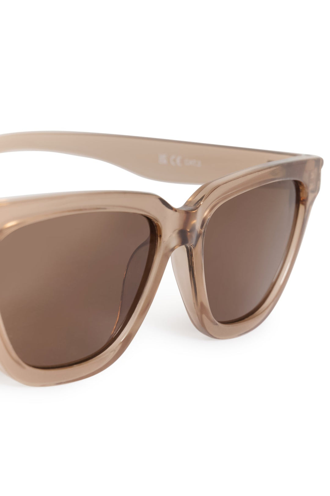 Bulenga Sunglasses Light Brown Transparent | Accessories | Smuk