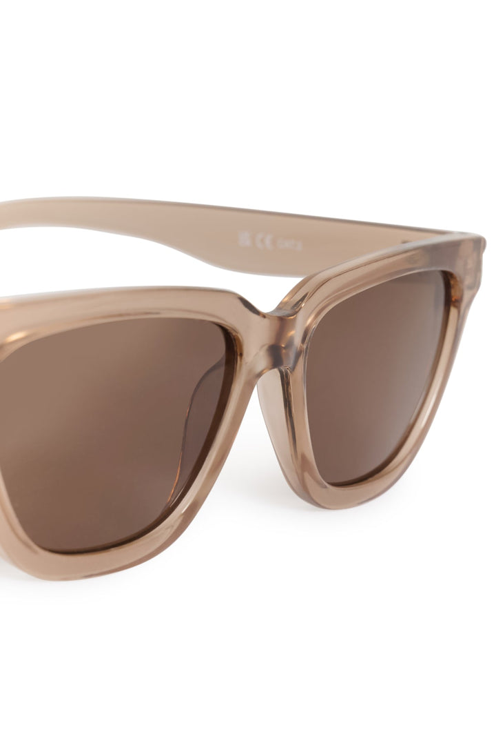 Bulenga Sunglasses Light Brown Transparent | Accessories | Smuk