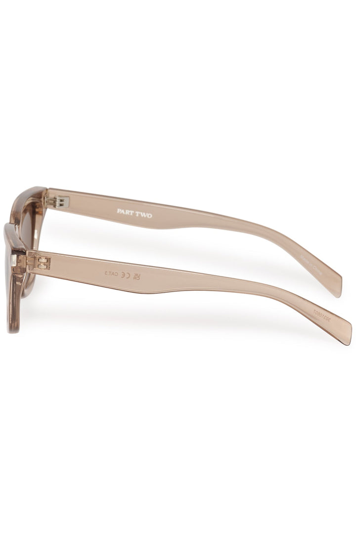 Bulenga Sunglasses Light Brown Transparent | Accessories | Smuk