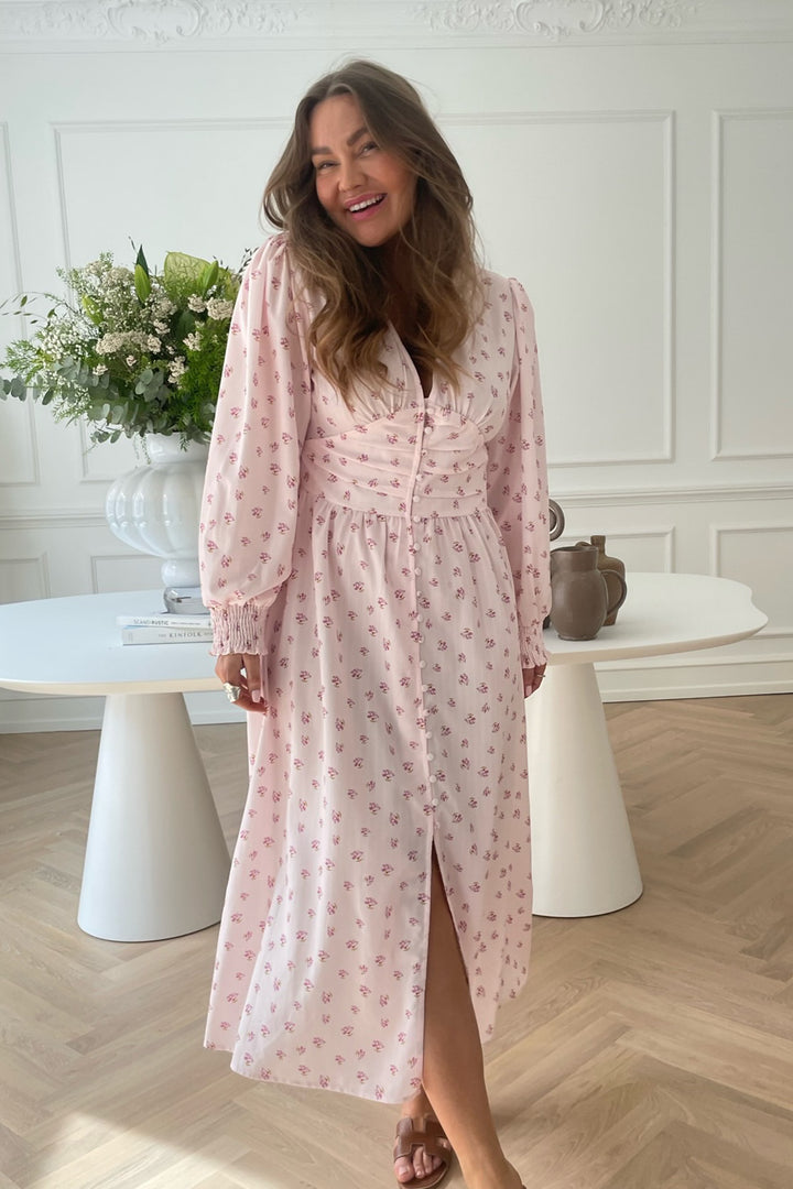 Adel Long Dress Pink