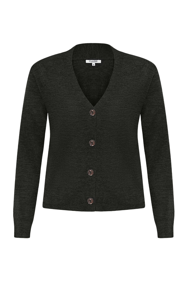 Cait Knit Old Forest Melange | Genser | Smuk - Dameklær på nett