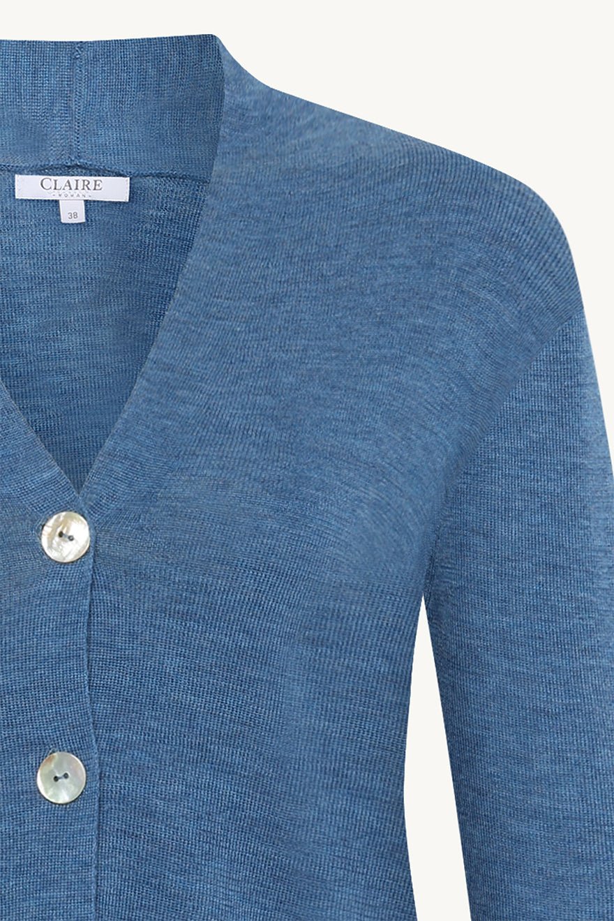 Cait Knit Wild Wind Melange | Genser | Smuk - Dameklær på nett