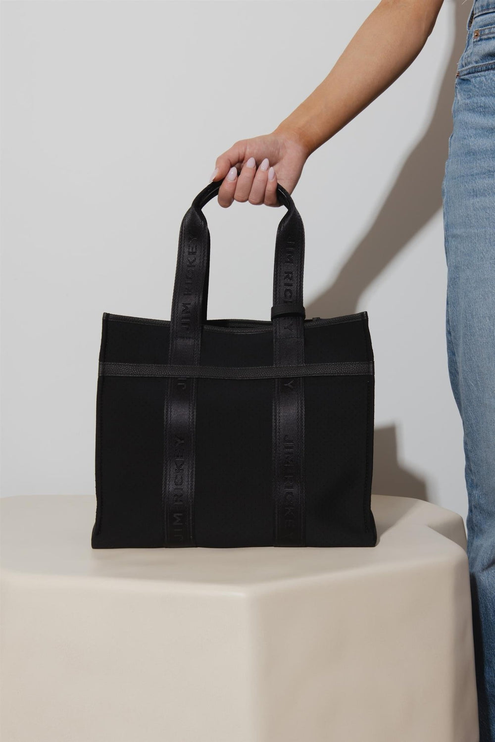 Cali Tote Neoprene Tote Bag Black | Accessories | Smuk - Dameklær på nett