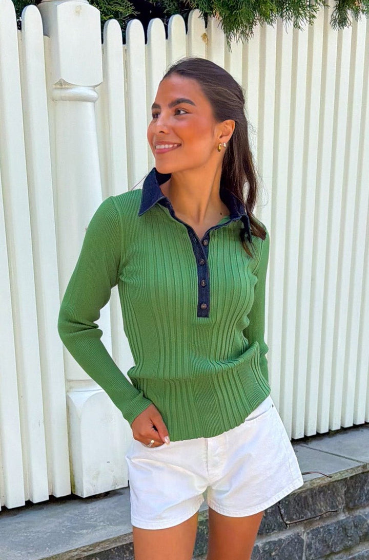 Callifornia Pullover Green | Genser | Smuk