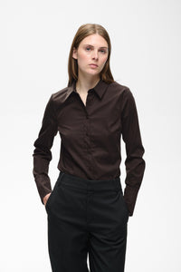 Callyiw Shirt Chocolate Brown