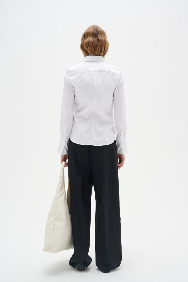 Callyiw Shirt Pure White | Skjorter og bluser | Smuk - Dameklær på nett