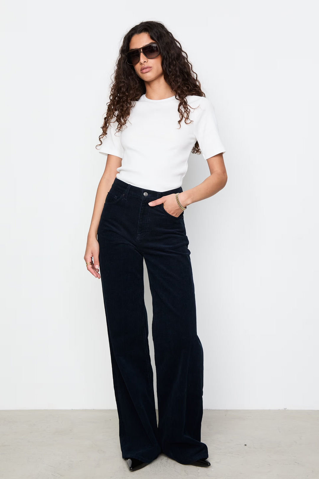 Taylor Cord Jeans Dark Blue