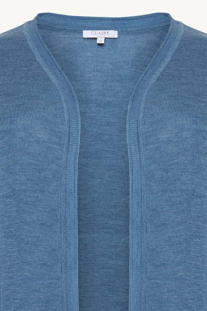 Camille Cardigan Blue Iris Melange | Genser | Smuk - Dameklær på nett