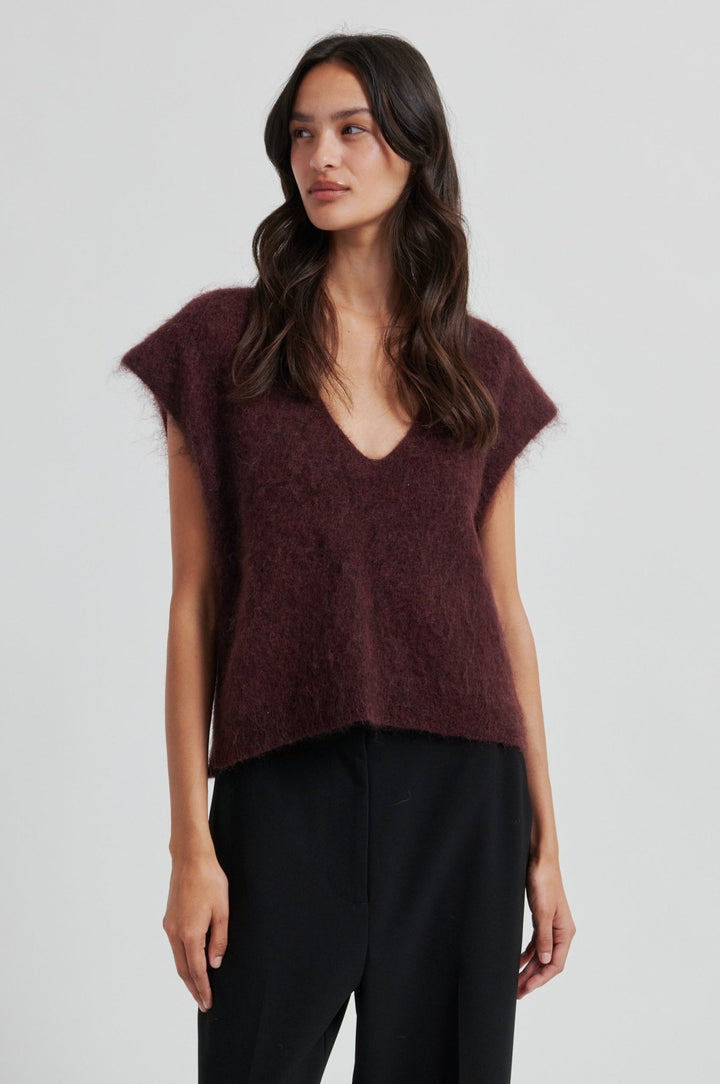 Camryn Knit Vest Sassafras | Genser | Smuk - Dameklær på nett